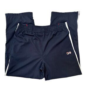 Fila Warmup Track Pants, Men's Size Medium, 30" inseam
